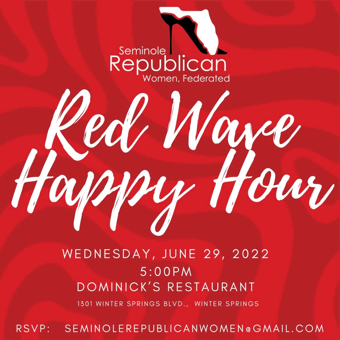 Red Wave Happy Hour